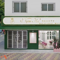 Thiết kế nội thất spa Ngân Hà Beauty hiện đại chỉ với 20m2